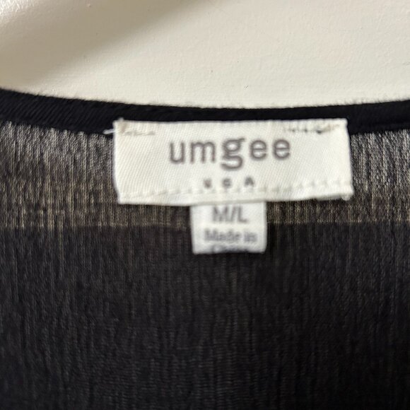 Umgee Kimono with jewel tone embroidery - Picture 3 of 6